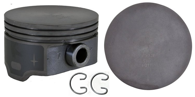 P5036(8)STD Flat Top Piston for 2005-2009 Chevrolet 4.8L, 5.3L [Standard Size]