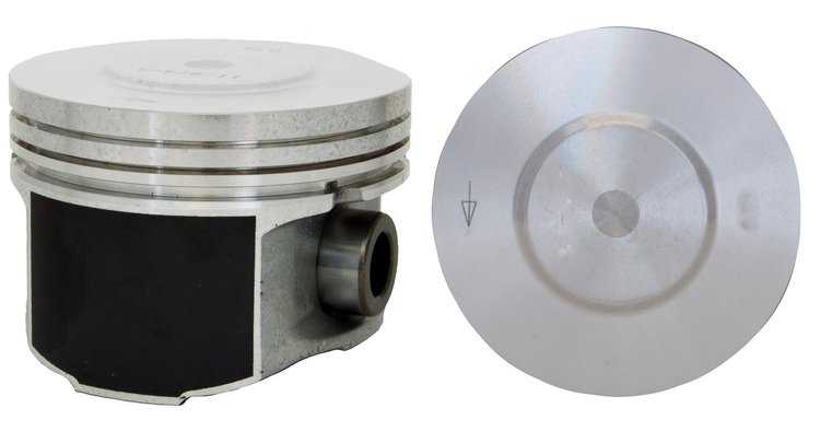 P5042(6)STD Dome Top Piston for 2002-2008 Ford, Mercury, Mazda 3.0L [Standard Size]
