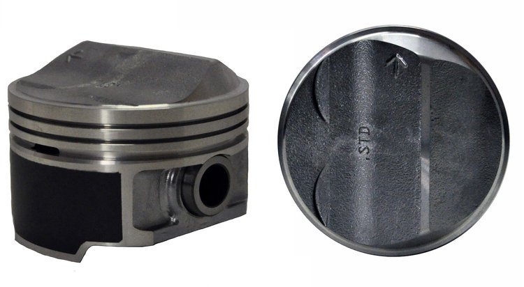 P5055(4)STD Coated Hypereutectic Piston for 2001-2007 Chrysler, Dodge 2.4L [Standard Size]