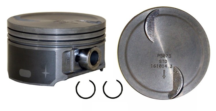 P5073(8)STD Coated Hypereutectic Dish Top Piston for 2006-2017 Chevrolet 6.0L [Standard Size]