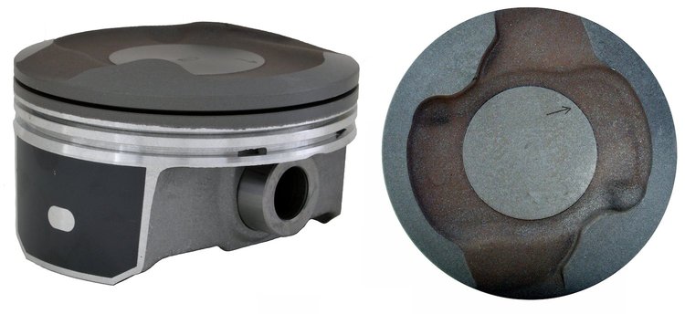 P6008(8).75 Coated Piston for 2008-2010 Dodge 4.7L [0.75 mm Undersize]