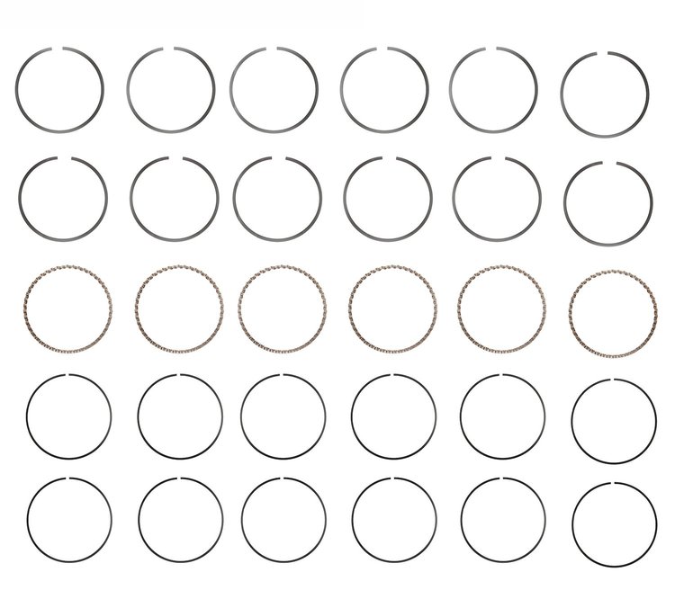 R35656-030 Piston Ring Set for 1950-1962 Chevrolet 3.8L [+0.030 in. Oversize]