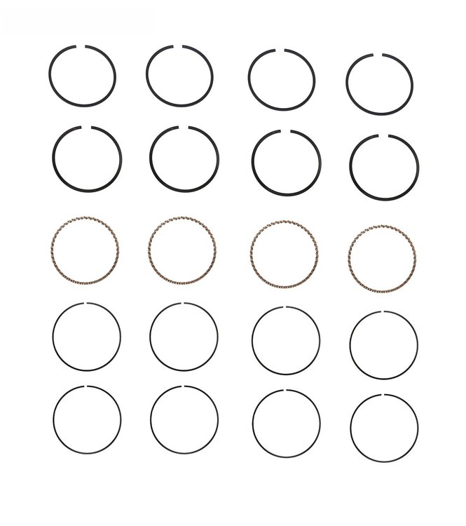 R38854-STD Piston Ring Set for 1962-1968 Chevrolet 2.5L [Standard Size]