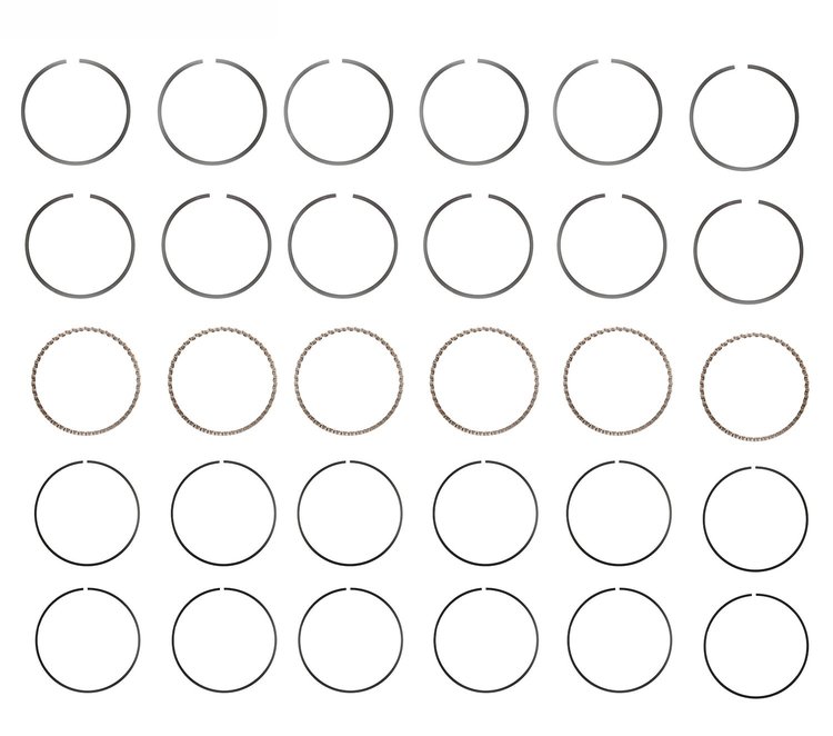 R89166-1.5 Piston Ring Set for 1987-1995 Chevrolet 2.8L, 3.1L