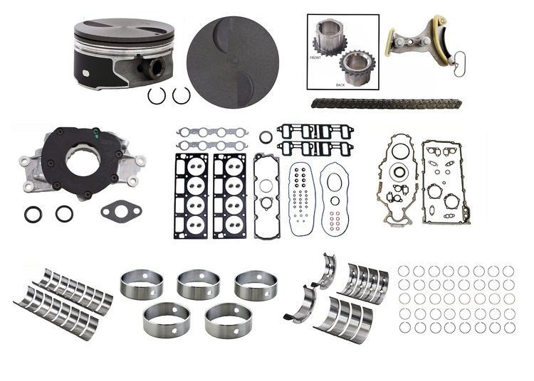 RCC376CP-222 Engine Rebuild Kit for GM/Chevrolet, 6.2L 376