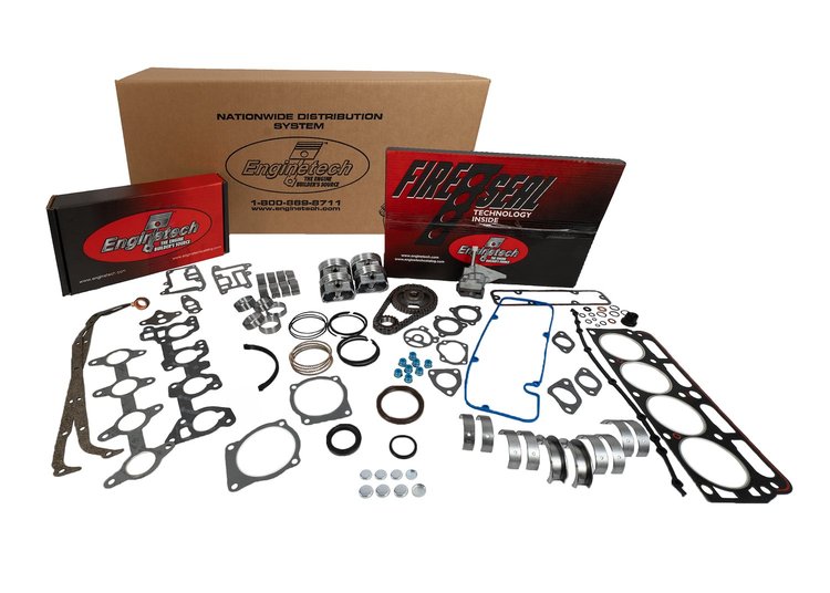 RCCR2.6LP211 Engine Rebuild Kit for Chrysler/Mitsubishi, 2.6L 156