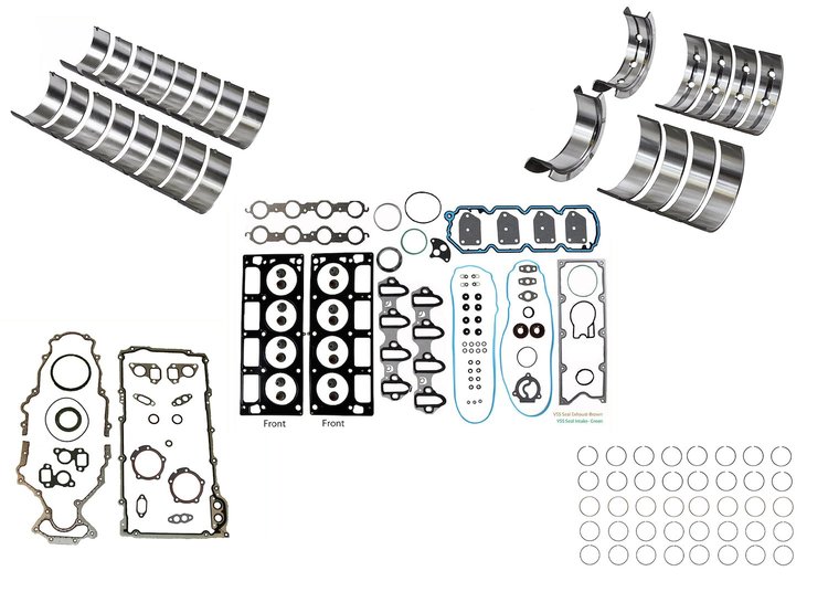 RMC293AP-001 Remaining Parts Engine Kit for GM/Chevrolet, 4.8L, 5.3L