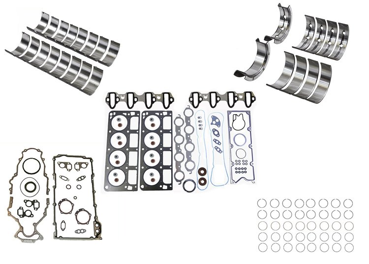 RMC293P-000 Remaining Parts Engine Kit for GM/Chevrolet, 4.8L, 5.3L