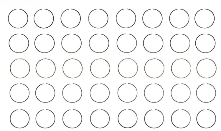 S39148-.50 Piston Ring Set for 2009-2021 Chrysler, Dodge 5.7L [0.50 mm Undersize]
