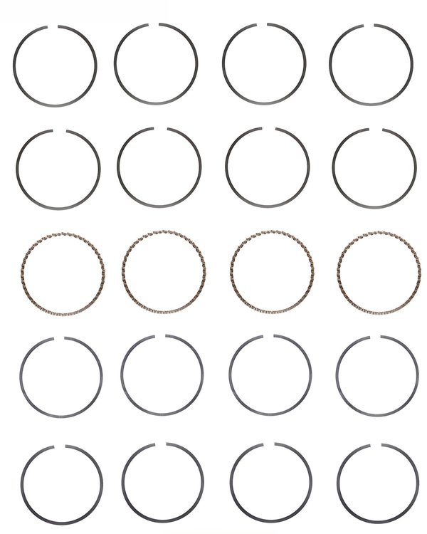 S74134-STD Piston Ring Set for 1999 Chevrolet 1.3L [Standard Size]