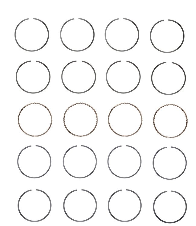 S75124-STD Piston Ring Set for 2001-2012 Toyota, Scion 1.5L [Standard Size]