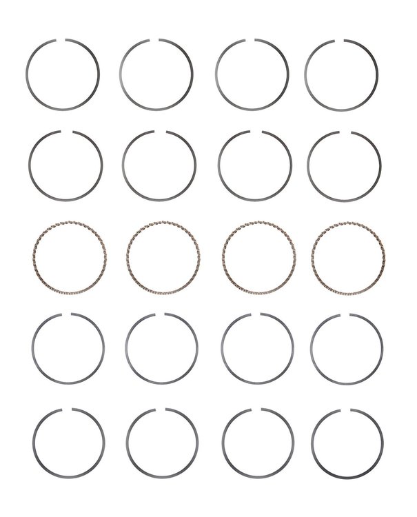 S75414-.50 Piston Ring Set for 2001-2005 Honda 1.7L [0.50 mm Undersize]