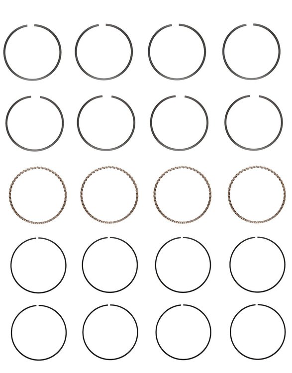 S76514-STD Piston Ring Set for 2006-2011 Kia, Hyundai 1.6L [Standard Size]