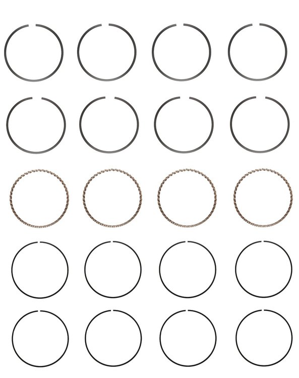 S79114-.50 Piston Ring Set for 2010-2011 Chevrolet 1.6L [0.50 mm Undersize]