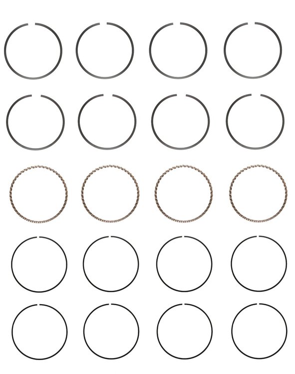S80414-STD Piston Ring Set for 2000-2006 Nissan 1.8L [Standard Size]