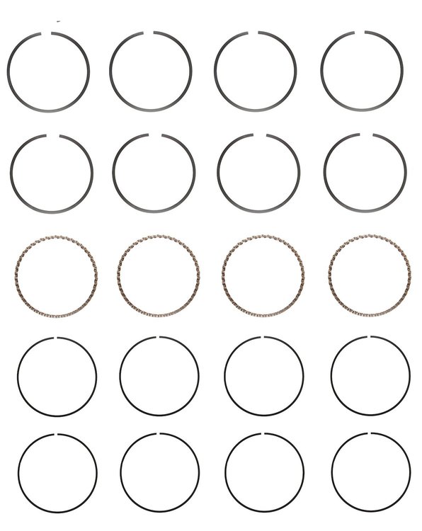 S82154-STD Piston Ring Set for 1995-1998 Saturn 1.9L [Standard Size]