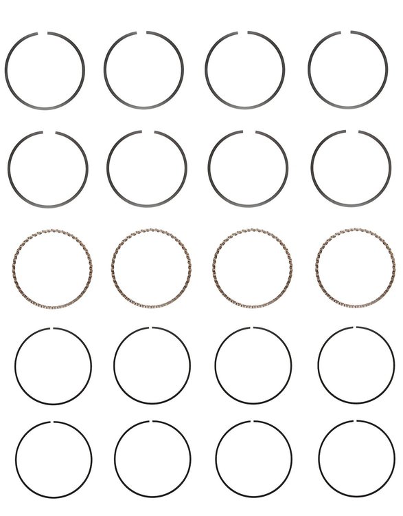 S82164-STD Piston Ring Set for 1999-2002 Saturn 1.9L [Standard Size]