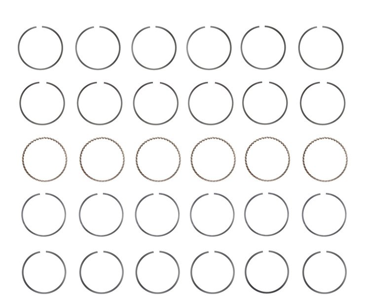 S84126-.50 Piston Ring Set for 2003-2004 Chevrolet 2.5L [0.50 mm Undersize]