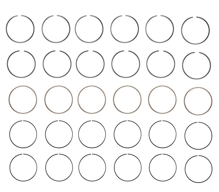 S84516-STD Piston Ring Set for 1993-2002 Ford, Mazda 2.5L [Standard Size]