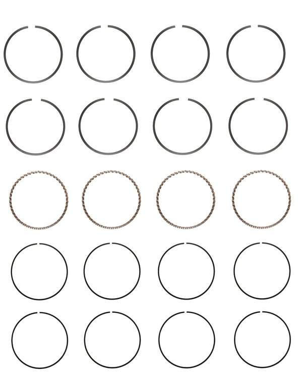 S86254-.50 Piston Ring Set for 1998-2000 Toyota 2.0L [0.50 mm Undersize]