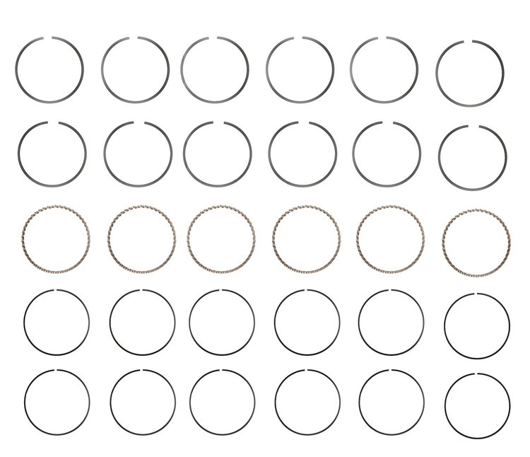 S86316-.75 Piston Ring Set for 1999-2005 Cadillac, Saturn 3.0L [0.75 mm Undersize]