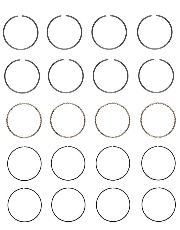 S87574-STD Piston Ring Set for 2004 Dodge 2.4L [Standard Size]
