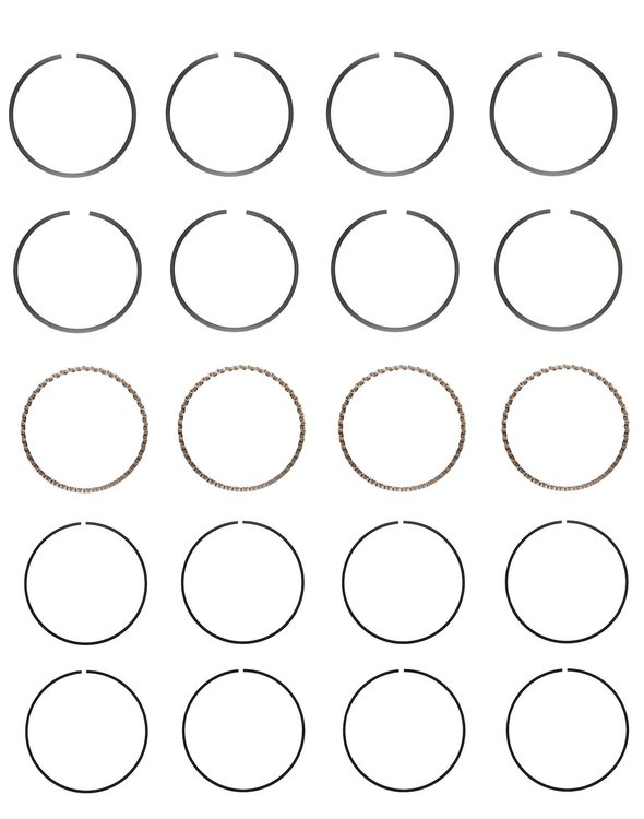 S88134-STD Piston Ring Set for 2009-2012 Chevrolet 2.4L [Standard Size]