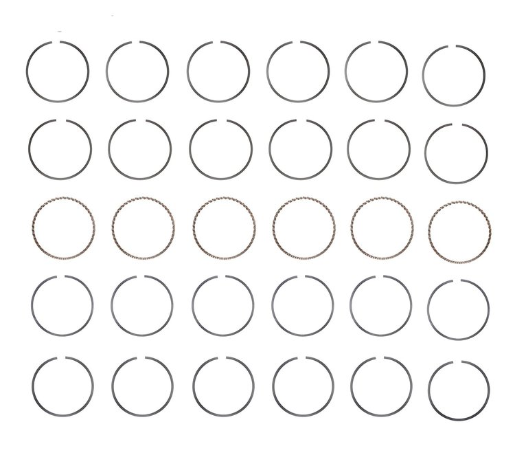 S92316-STD Piston Ring Set for 1999-2009 Dodge, Chevrolet 3.2L, 3.4L [Standard Size]