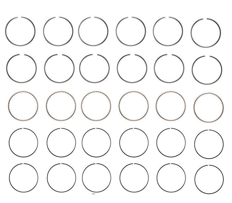S93116-STD Piston Ring Set for 2002 Chevrolet 4.2L [Standard Size]