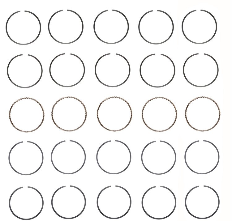S93155-.50 Piston Ring Set for 2004-2005 Chevrolet 3.5L [0.50 mm Undersize]