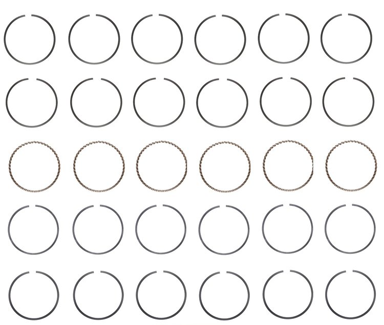 S93156-STD Piston Ring Set for 2002-2009 Chevrolet 4.2L [Standard Size]