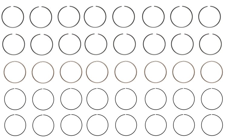 S94038-STD Piston Ring Set for 2007-2021 Lexus, Toyota 4.6L, 5.0L, 5.7L [Standard Size]