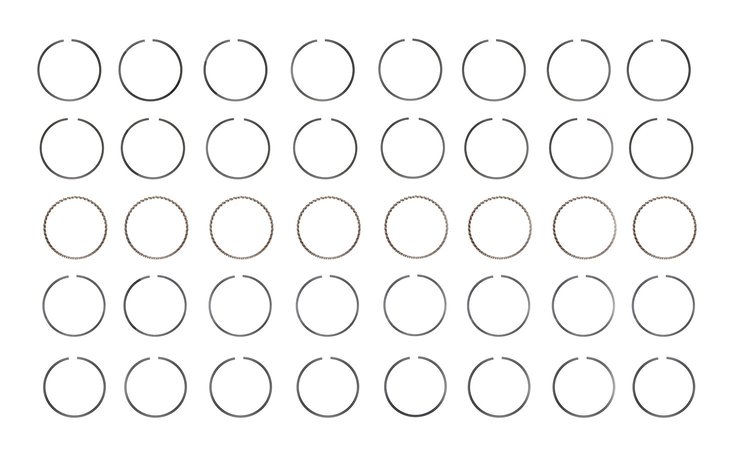 S94128-STD Piston Ring Set for 2004-2009 Lexus, Toyota 4.7L [Standard Size]