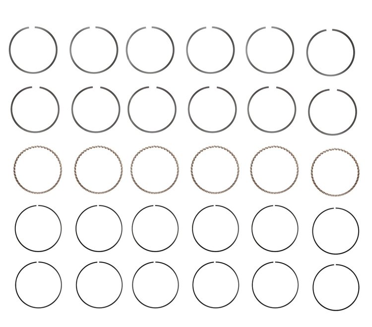 S94136-.50 Piston Ring Set for 2005-2018 Lexus, Toyota 3.5L [0.50 mm Undersize]
