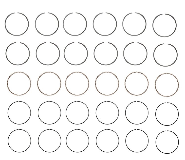 S94216-STD Piston Ring Set for 2006-2011 Chevrolet 3.5L, 3.9L [Standard Size]
