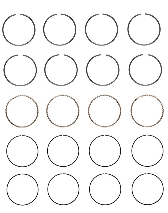 S95524-STD Piston Ring Set for 2007-2011 Chevrolet 2.9L [Standard Size]
