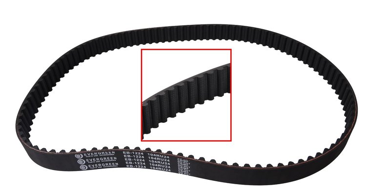 TB224 Timing Belt for 1992-2000 Honda 1.6L