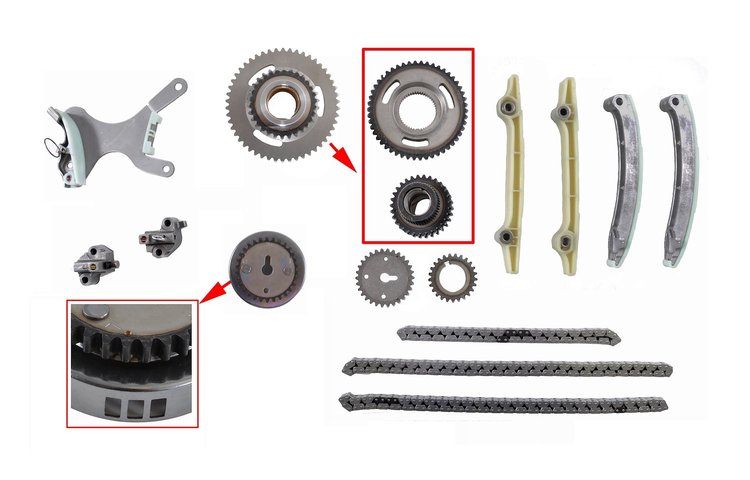 TS393A Timing Set for 2002-2008 Dodge 4.7L
