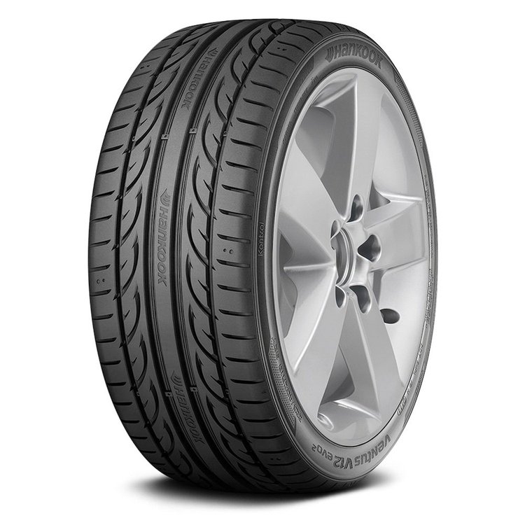 1015370 Ventus V12 evo2 K120 Tire, 255/45ZR20 [Blackwall Sidewall]