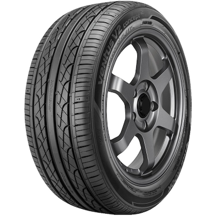 1027436 Ventus V2 concept2 H457 Tire, 245/40R18 [Blackwall Sidewall]