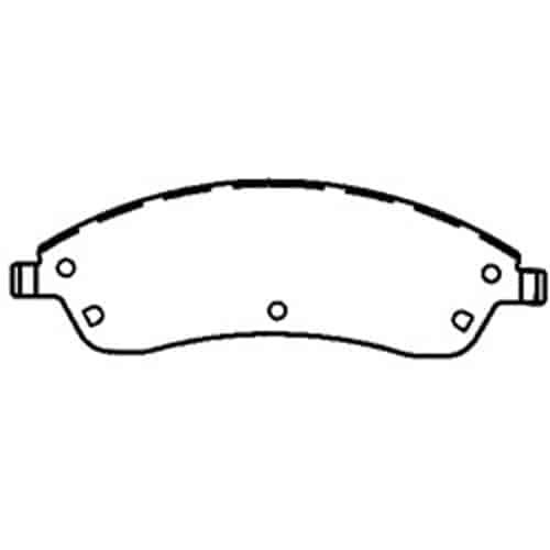 Z16 Evolution Ceramic Clean Ride Scorched Brake Pads