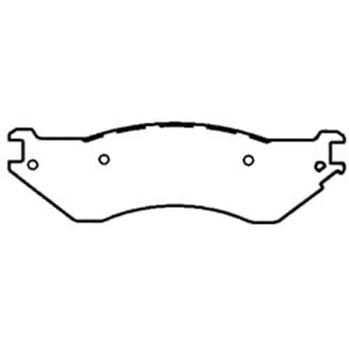 Z16 Evolution Ceramic Clean Ride Scorched Brake Pads