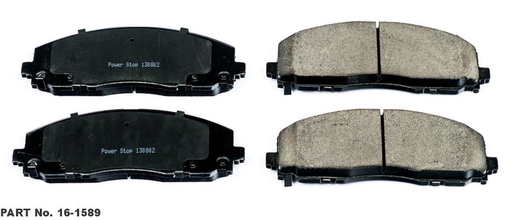 Z16 Evolution Brake Pads for 2018 Jeep Wrangler JL Rubicon