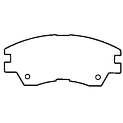 Z16 Evolution Ceramic Clean Ride Scorched Brake Pads