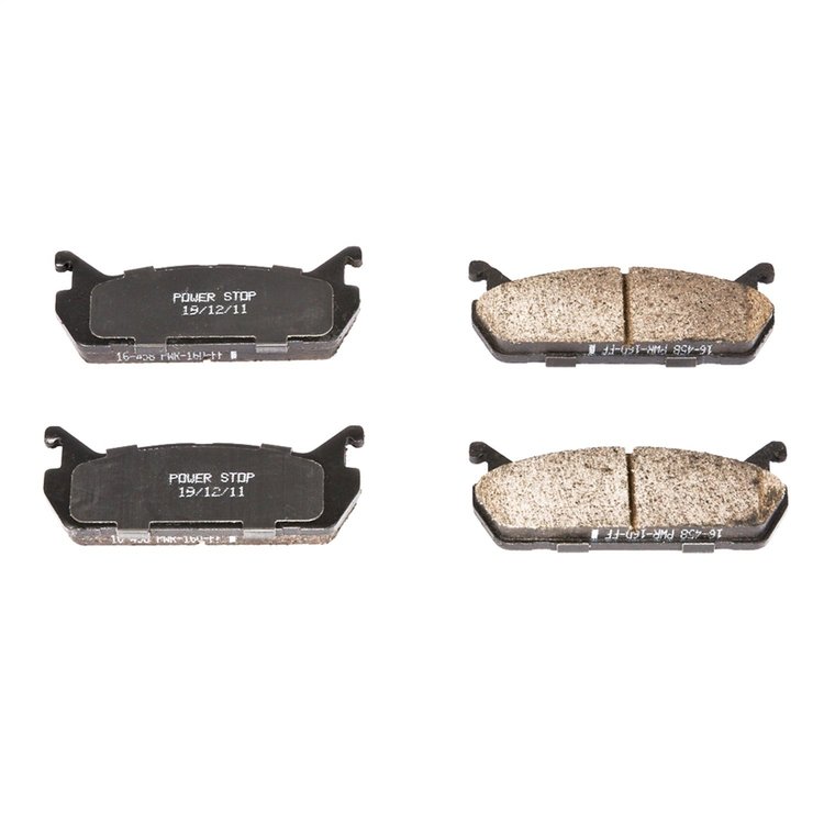 Z16 Ceramic Brake Pads Rear
