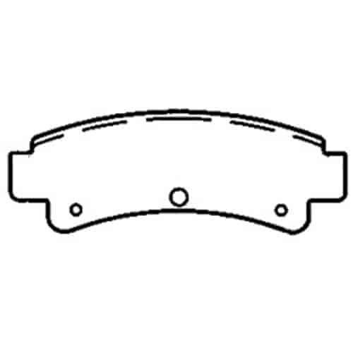 Z16 Evolution Ceramic Clean Ride Scorched Brake Pads