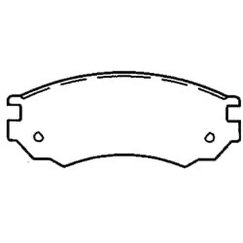 Z16 Evolution Ceramic Clean Ride Scorched Brake Pads