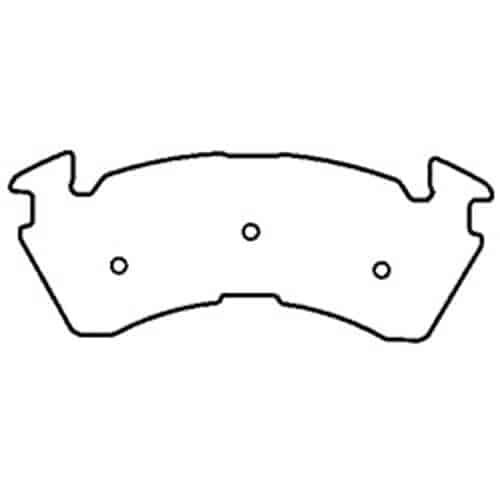 Z16 Evolution Ceramic Clean Ride Scorched Brake Pads