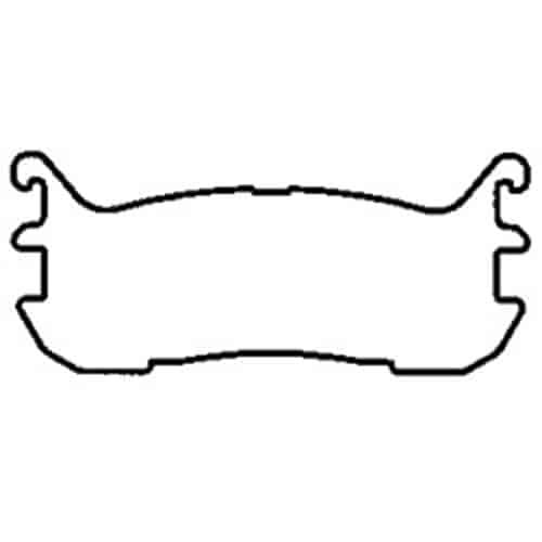 Z16 Evolution Ceramic Clean Ride Scorched Brake Pads