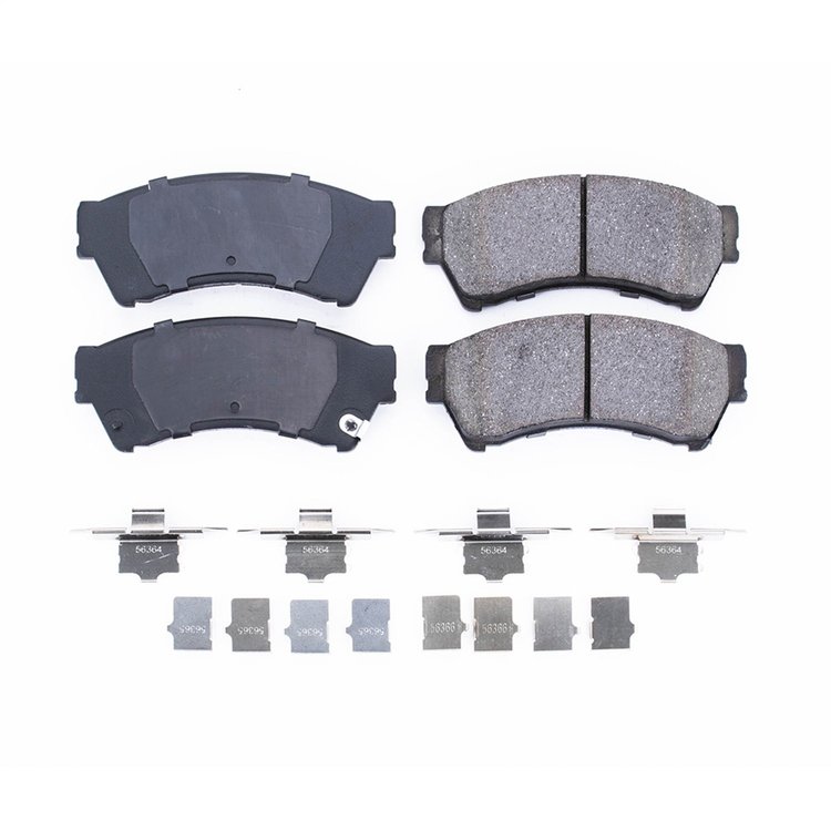 Z17 Evolution Plus Ceramic Front Brake Pads Fits Select 2006-2013 Ford, Lincoln, Mazda, Mercury Models